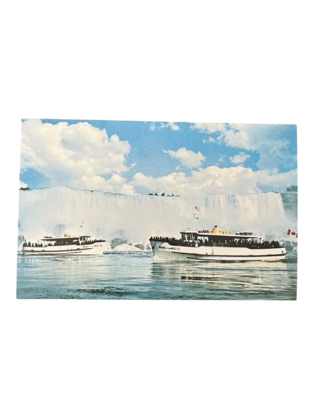 Maid Of The Mist Niagara Falls Postcard Vintage Unposted M Spitalny & Son